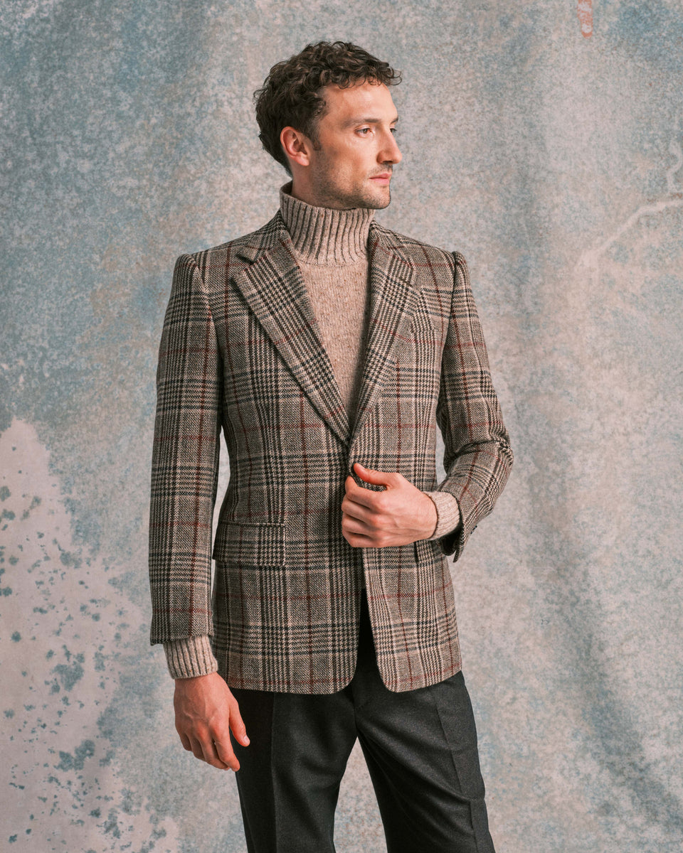【新品未使用】sheller stitch tweed jacket stitch tweed jacket – shéller / シェリエ