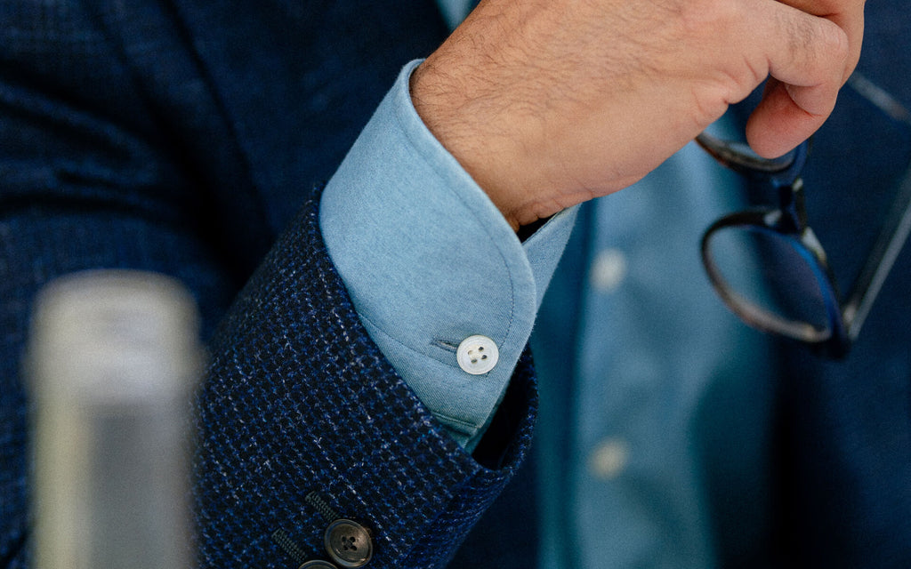 Single Button Rounded Cuff Button Cuff