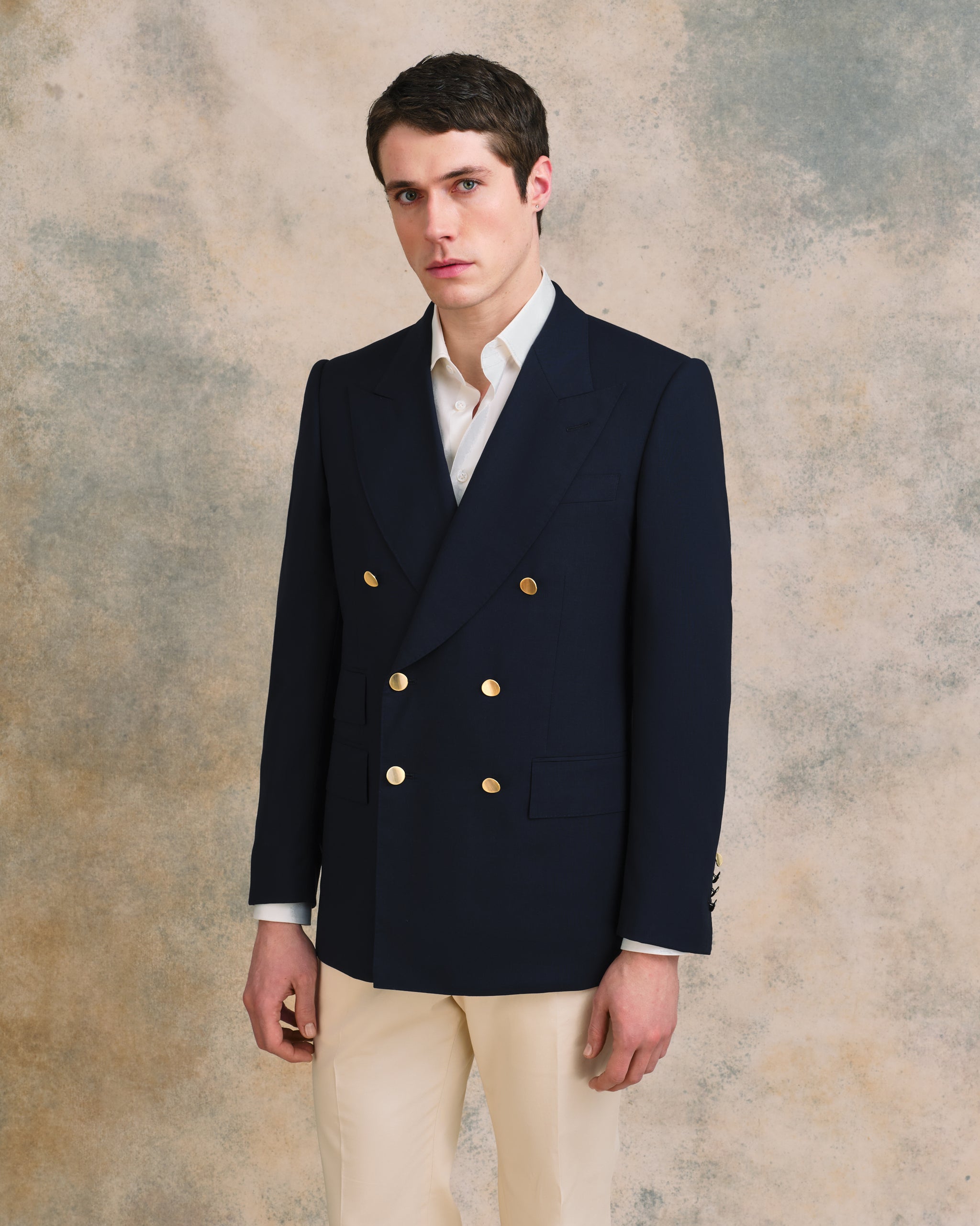 美品　JOSEMOON PEAKED LAPEL SHIRTS JACKET Peak Lapel Jackets – Edward Sexton