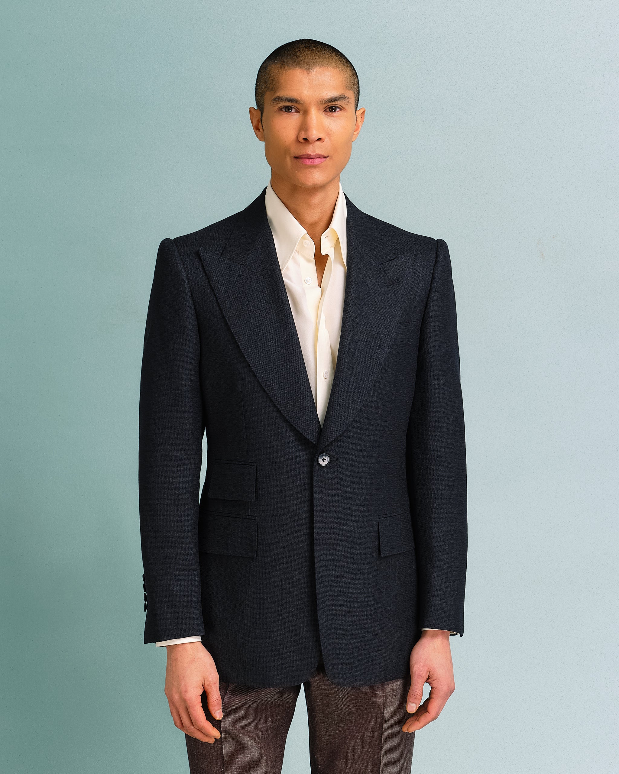 Hopsack Weave What Is A Hopsack Blazer Blue Melange Hopsack