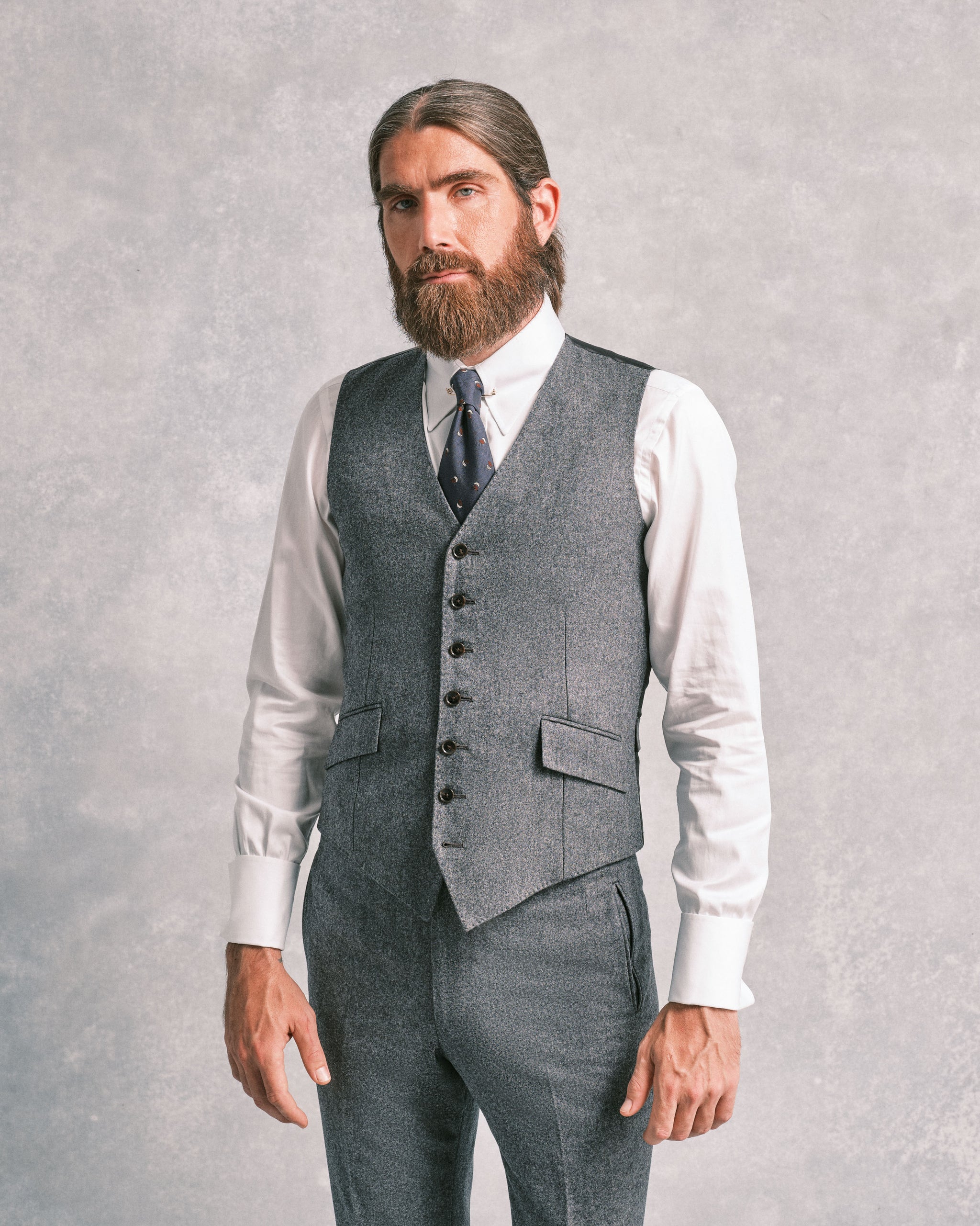 Grey Flannel Heritage Suit – Edward Sexton