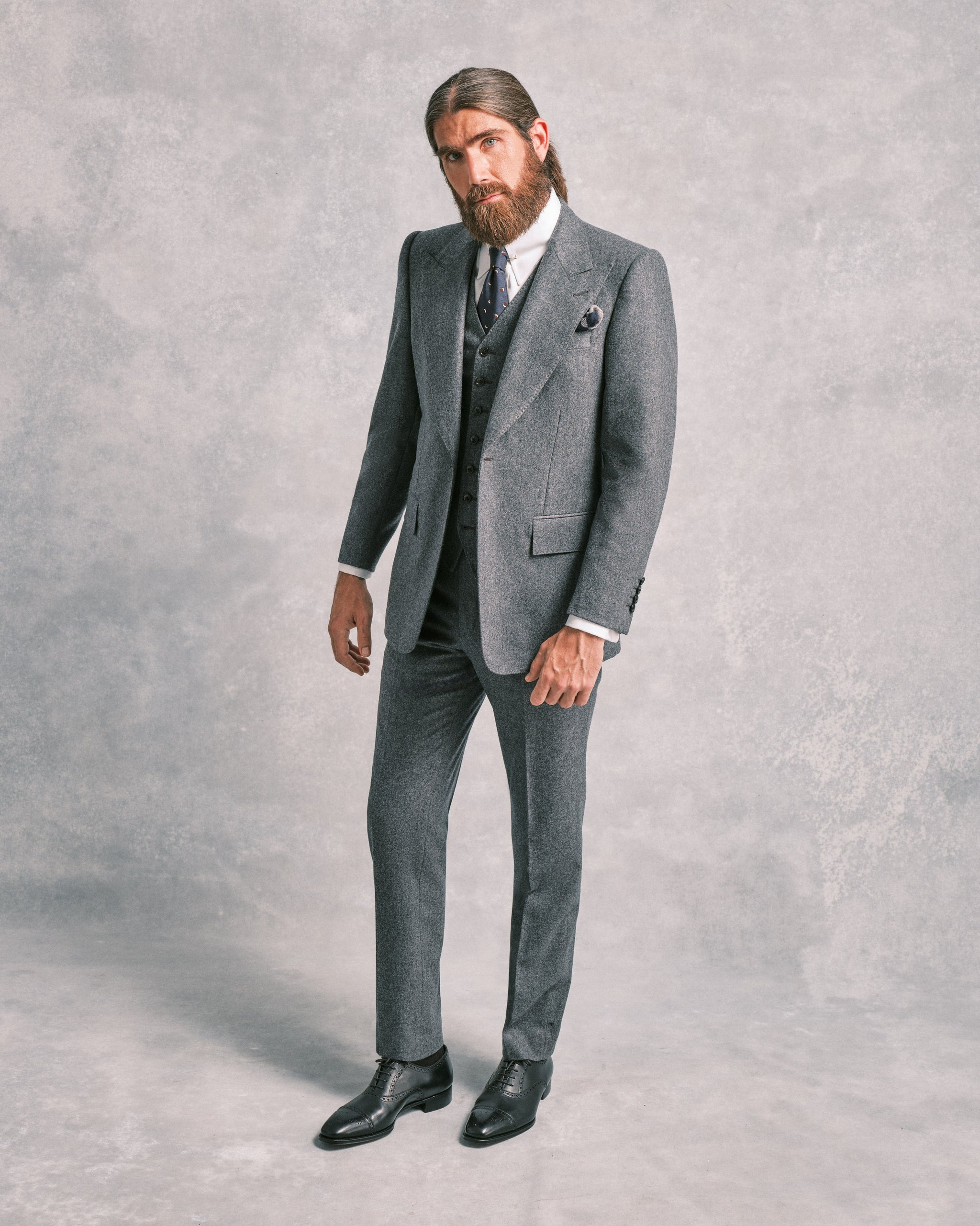 Grey Flannel Heritage Suit – Edward Sexton