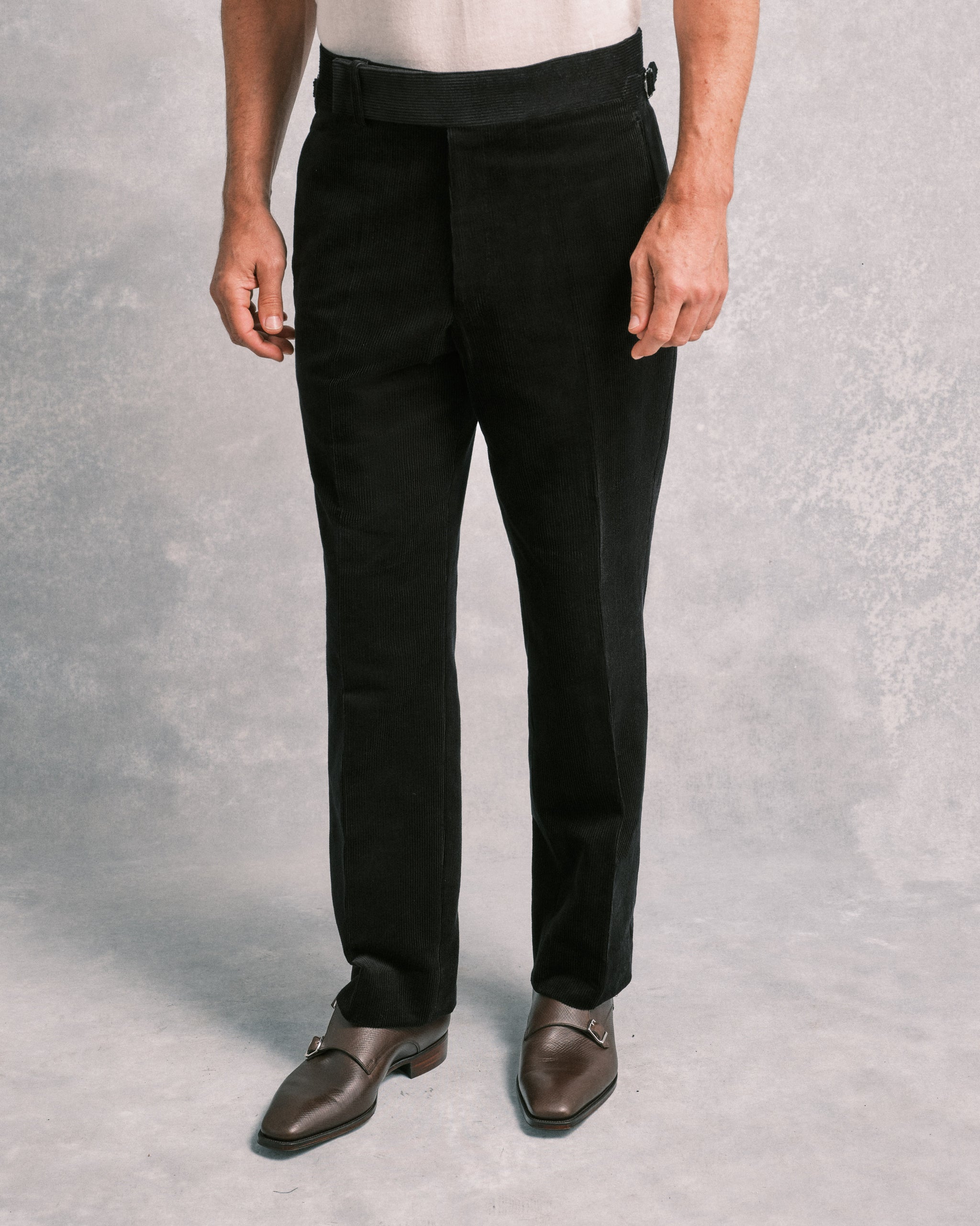 Black Corduroy Suit – Edward Sexton