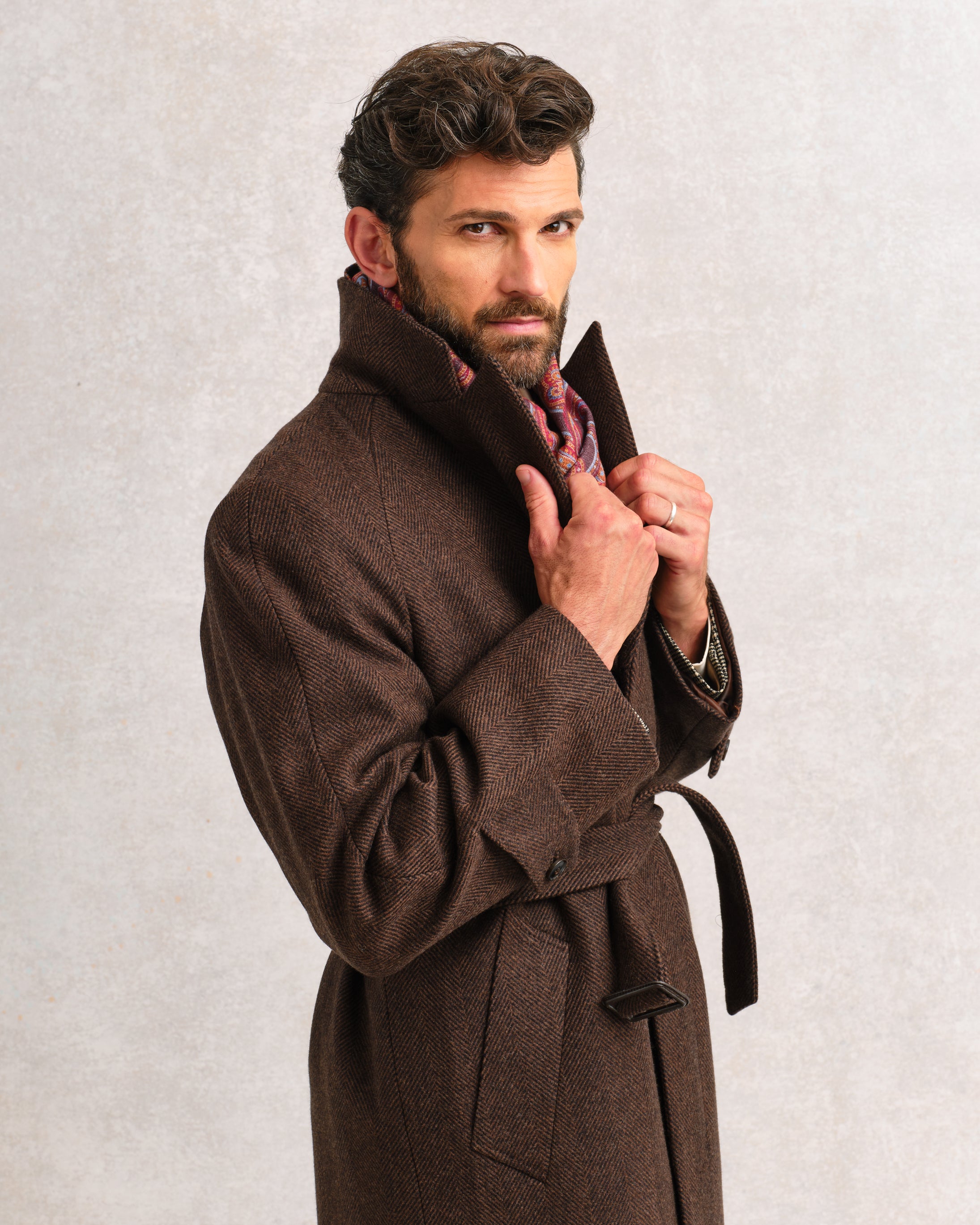 hevo イーヴォ SURBON Raglan Chester Coat hevo(イーヴォ) SURBON Raglan H/B Chester Coat