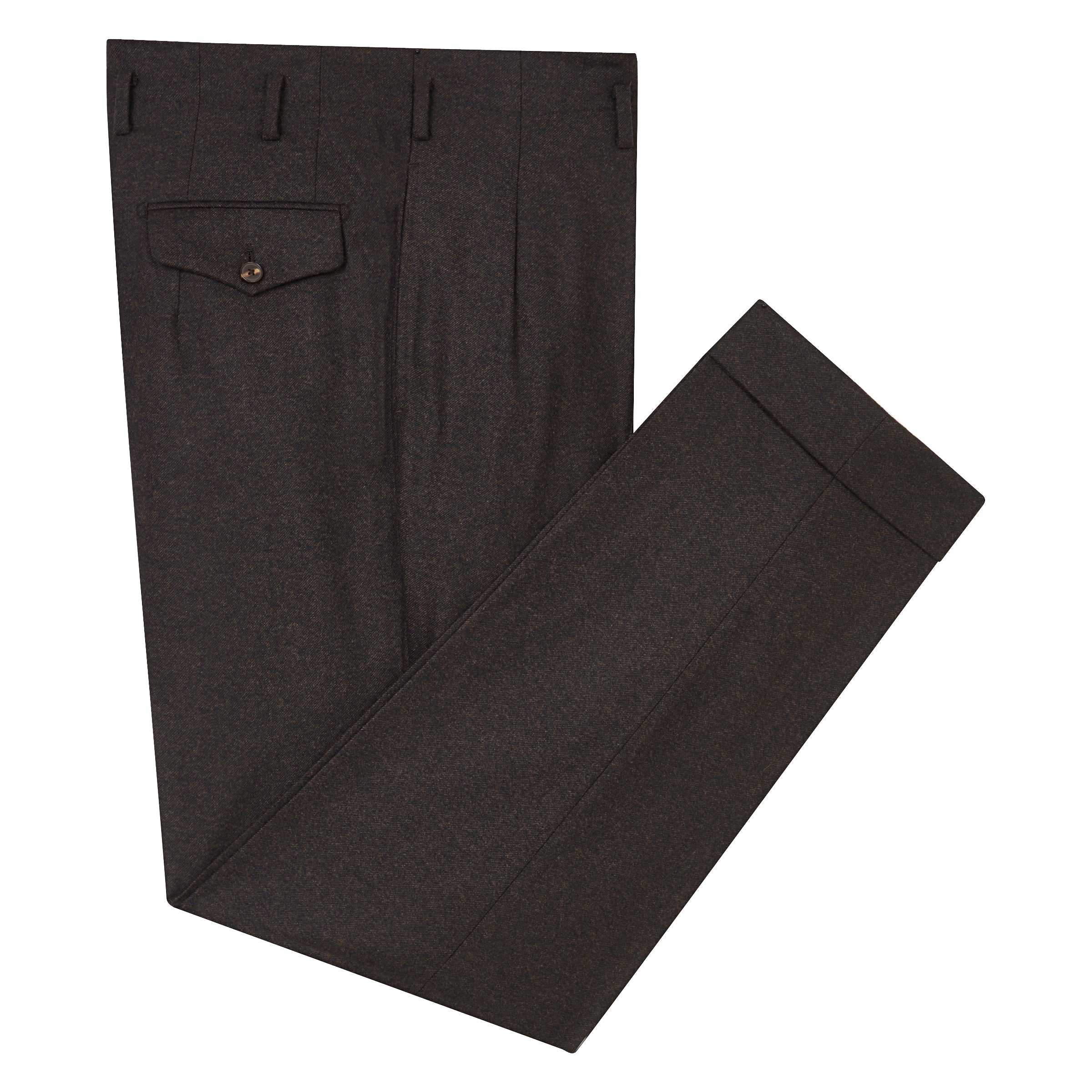Brown Corduroy Hollywood Trousers