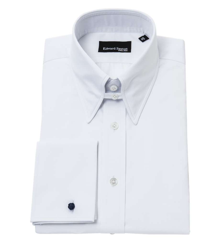 white-tab-collar-shirt